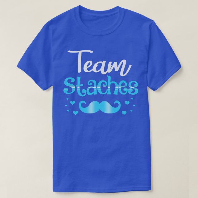 T-shirt Team Lashes Team Stars Rose Ou Blue Genre Revea (Design devant)