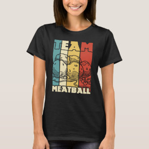 T-shirt Team Meatballs Retro Vintage