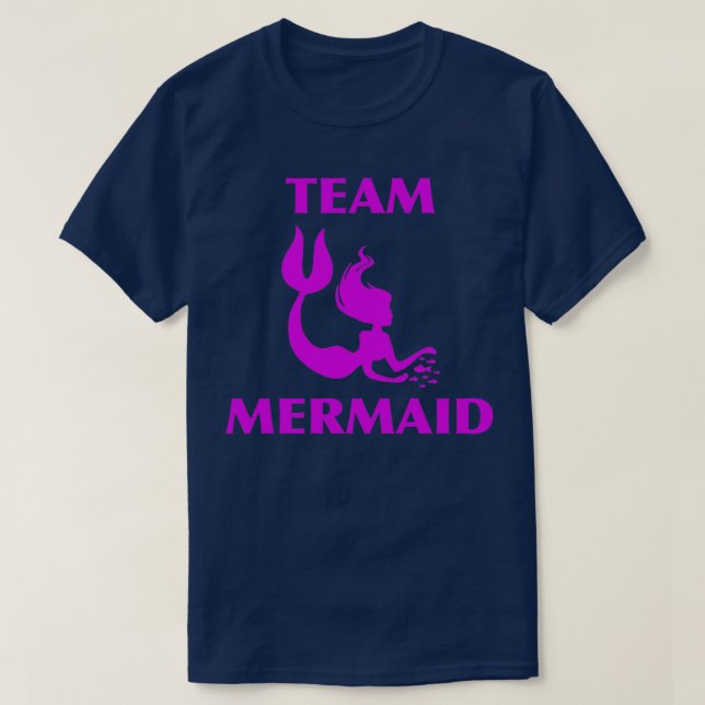 T-shirt Team Mermaid Classic TShirt (Design devant)