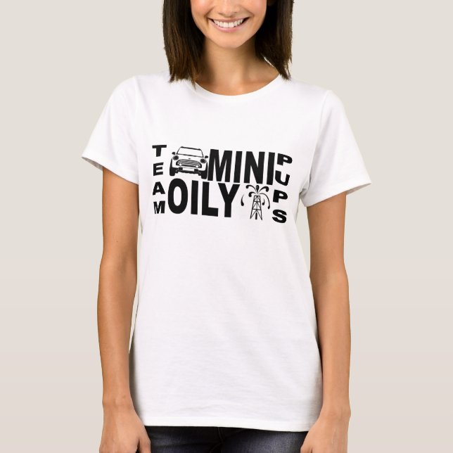 T-shirt Team MINI Oily Pups - Tire ta taille (Devant)