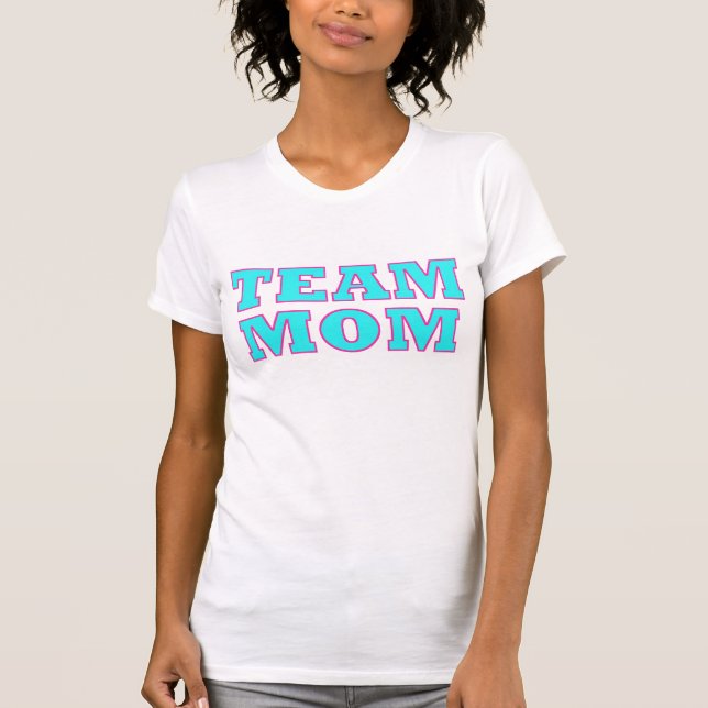 T-shirt "TEAM MOM" (Devant)