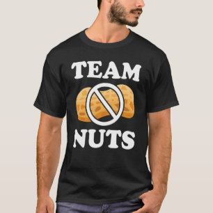 T-shirt Team No Nuts Correspondant Bébé Genre Reveal Party