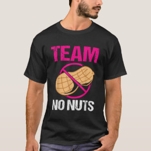 T-shirt Team No Nuts Gender Revela