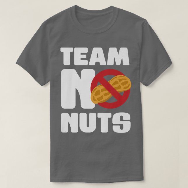 T-shirt Team No Nuts Gender Revevela Faire-part (Design devant)