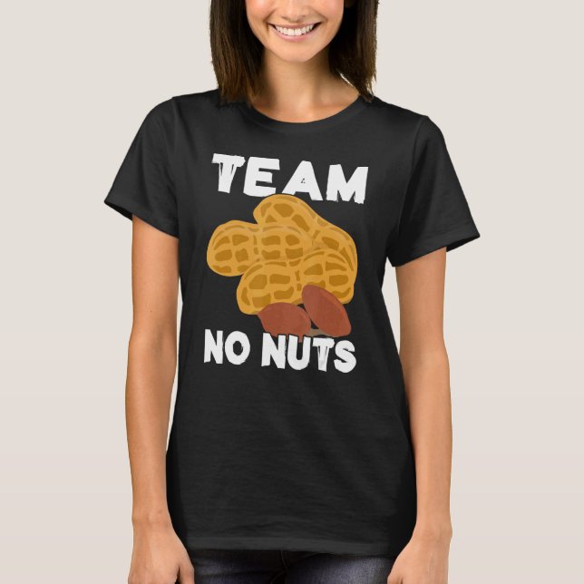 T-shirt Team No Nuts Gender Revevela Faire-part (Devant)