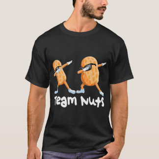 T-shirt Team Nuts Funny Genre Reveillez Famille