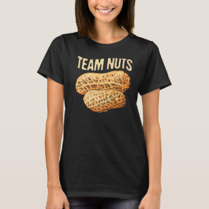 T-shirt Team Nuts Funny Team Boy Genre Reveillez Garçons D