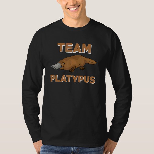 T-shirt Team Platypus Apparel Platypuses   (Devant)