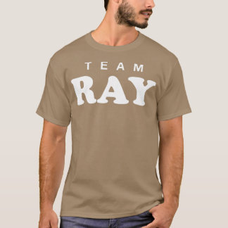T-shirt Team Ray Nom de famille personnalisé Mariée Groom 