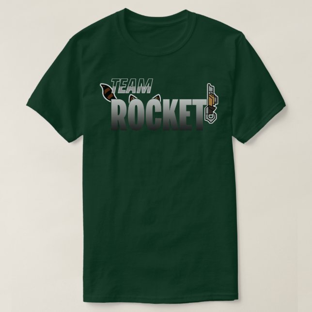 T-shirt Team Rocket Raccoon (Design devant)