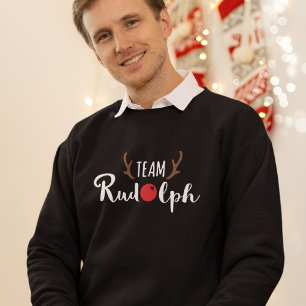 T-shirt Team Rudolph Motif de Noël