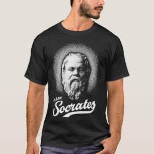T-shirt Team Socrates Philosophie Retro Design