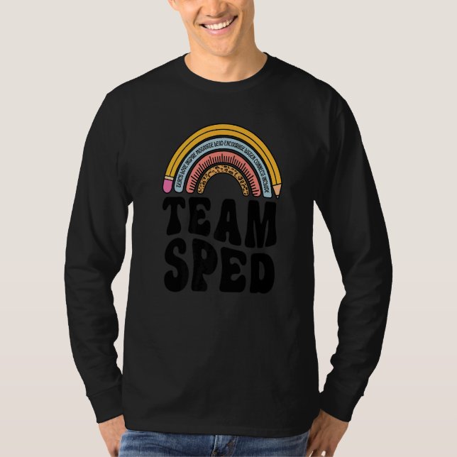 T-shirt Team SPED Teacher Special Education Speducator Wom (Devant)