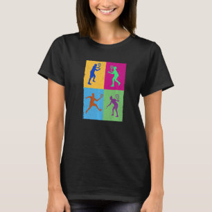T-shirt Team Sport et Racquet Sport Racquetball pour femme