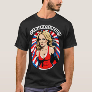 T-shirt Team Stormy - Stormy Daniels Et Donald Trump Affa