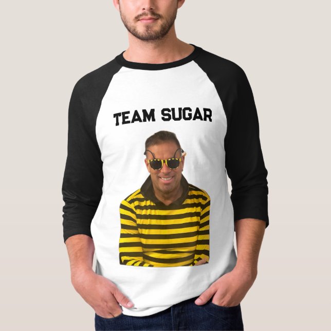 T-shirt Team Sugar Baseball Tee (Devant)