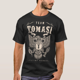 T-shirt TEAM TOMASI Membre à vie.