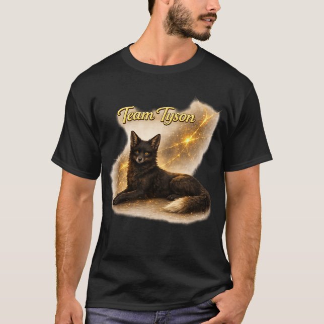 T-shirt Team Tyson le Renard (Devant)