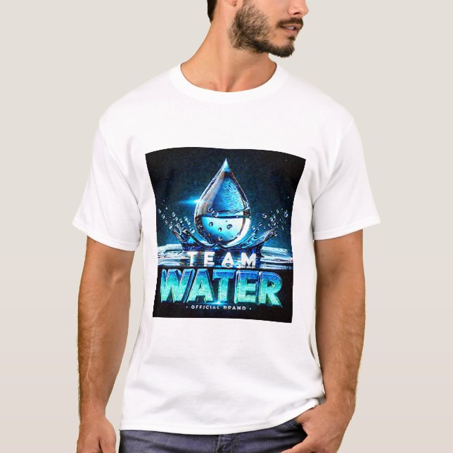 T-shirt Team Water Challenge | M. Beast inspiré (Devant)