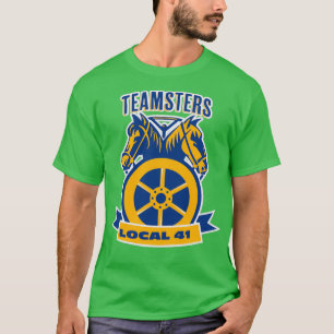 T-shirt Teamsters Local 41 Cadeaux Teamster chauffeur père