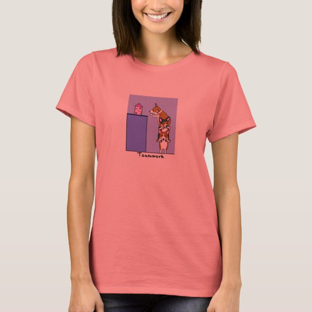 T-shirt Teamwork Corgi TeeShirt (Devant)