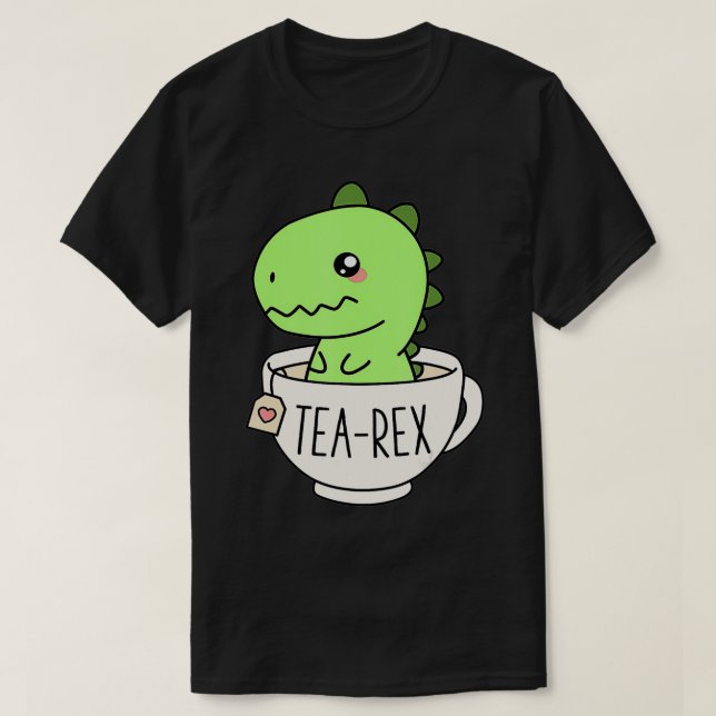 T-shirt TeaRe Mignon TRe Dinosaure Kawaii Drôle Dino Pun  (Design devant)