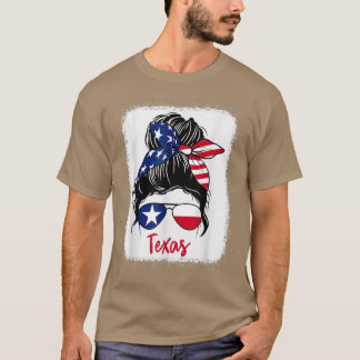 T-shirt Teas Drapeau Fille Thés Drapeau État Fille amie Me