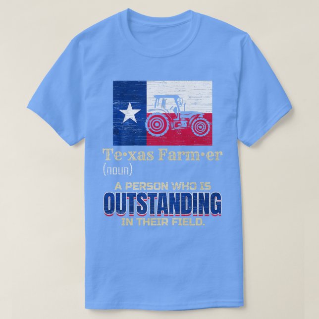 T-shirt Teas Farmer une personne qui est exceptionnelle da (Design devant)