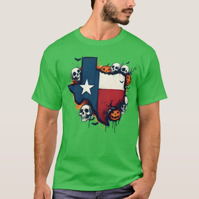 T-shirt Teas Halloween amis (Devant)