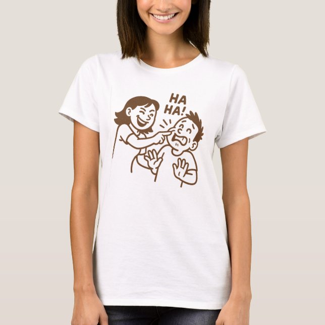 T-shirt Tease conviviale (Devant)