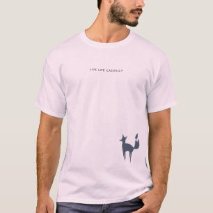 T-shirt Tech Décontracté Luxe Fox Peacoat