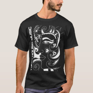 T-shirt Tech House Music Premium