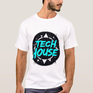 T-shirt Tech House Vibes - Musique Électronique Groove