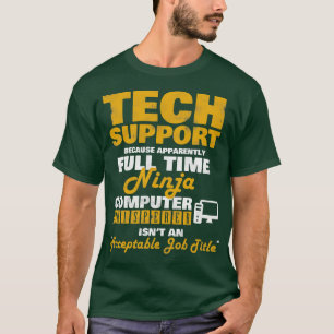 T-shirt Tech Support Ordinateur Whisperer Drôle