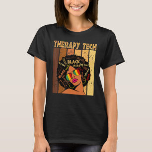 T-shirt Tech thérapeutique Afro Afrique-Amérique Noire His