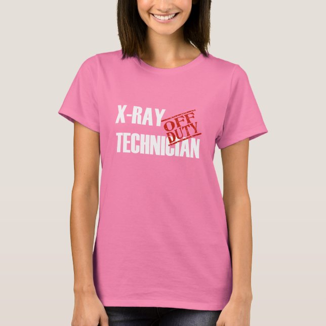T-SHIRT TECH XRAY HORS SERVICE (Devant)