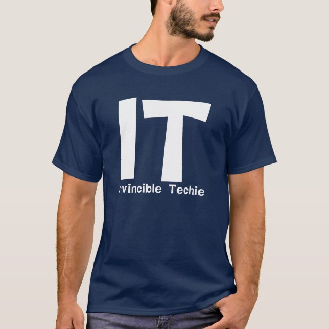 T-shirt Techie invincible (Devant)