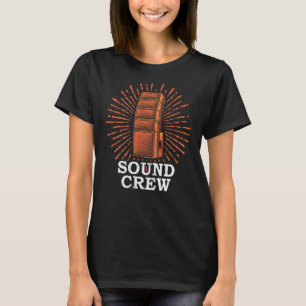 T-shirt Technicien audio de l'équipe sonore Ingénieur du s