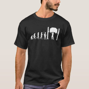 T-shirt Technicien Automobile Évolution Drôle Mécanicien