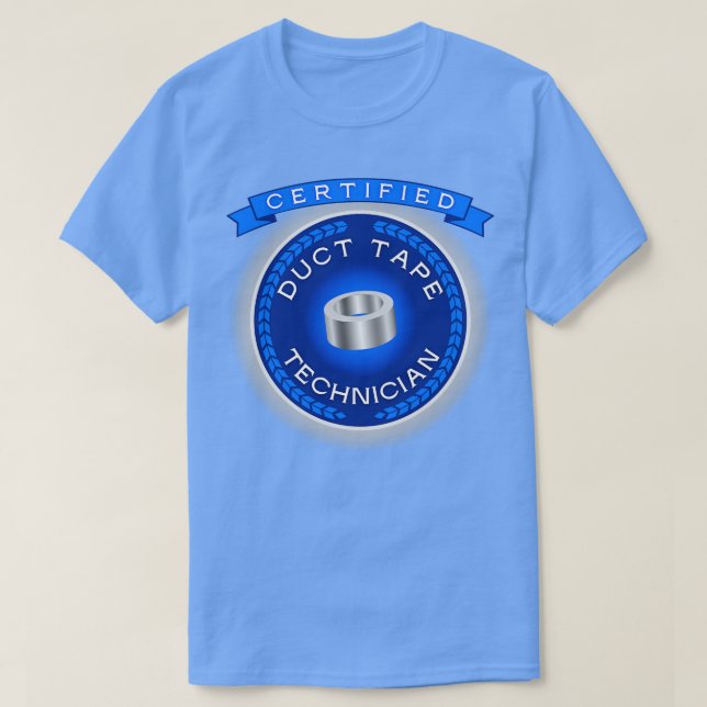 T-shirt Technicien certifié sur bande (Design devant)