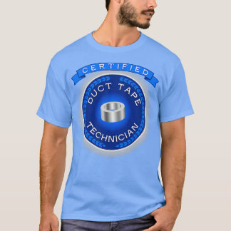 T-shirt Technicien certifié sur bande