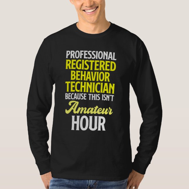 T-shirt Technicien comportemental Technique comportemental (Devant)