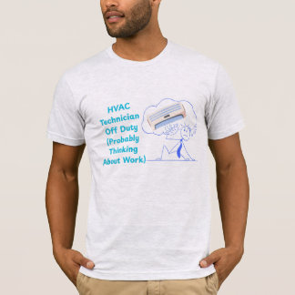 T-shirt Technicien CVC hors service (encore en train de pe