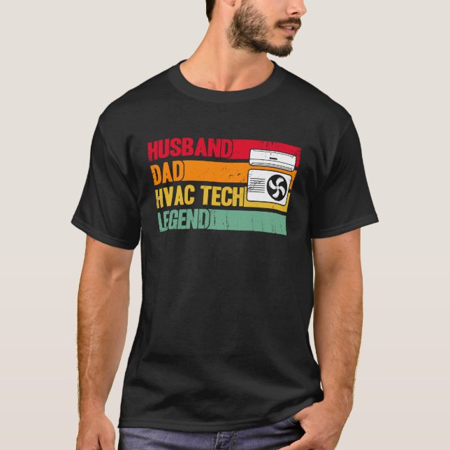 T-shirt Technicien CVC Tech CVC Mari Papa Tech CVC Le (Devant)