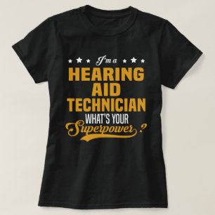 T-shirt Technicien d'aide auditive