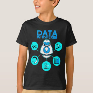 T-shirt Technicien Data Whisperer Analyste Mis Logiciel 