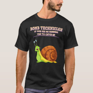 T-shirt Technicien De Bombe, Me Voir En Train De Faire Du