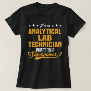 T-shirt Technicien de laboratoire d'analyse