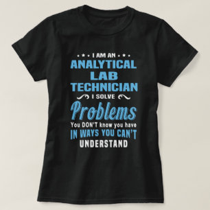 T-shirt Technicien de laboratoire d'analyse