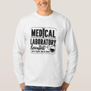 T-shirt Technicien de laboratoire scientifique Médicale